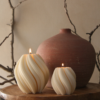 Velas de soja decorativas perfumadas hecha a mano. Colección Decor Santaló Candles. Velas Barcelona y Venice. Decoración en el hogar