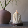 Velas de soja decorativas perfumadas hecha a mano. Colección Decor Santaló Candles. Velas Maldives. Decoración en el hogar