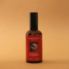 Home Spray con fragancia de mandarina y albahaca en envase de vidrio ámbar