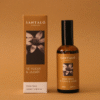 Home Spray con fragancia de té fujian y jazmín en envase de vidrio ámbar